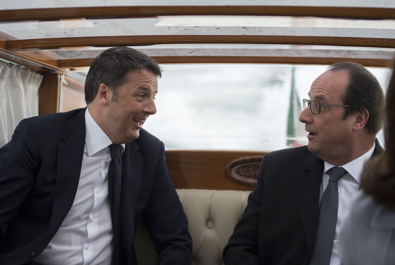 MATTEO RENZI FRANCOIS HOLLANDE