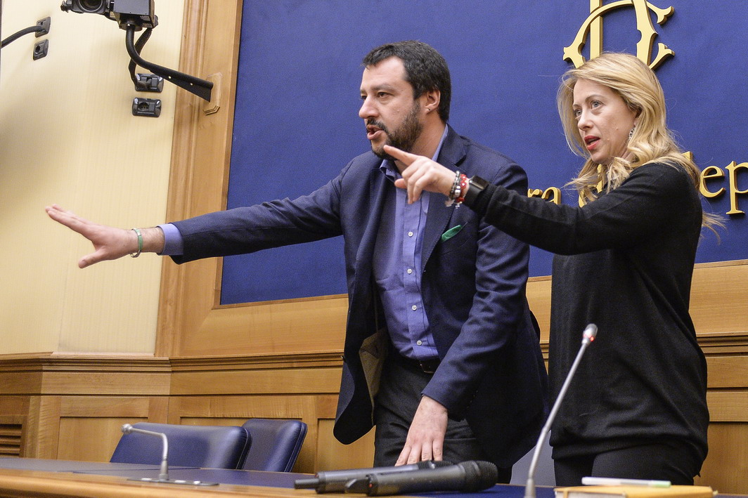 MATTEO SALVINI, GIORGIA MELONI