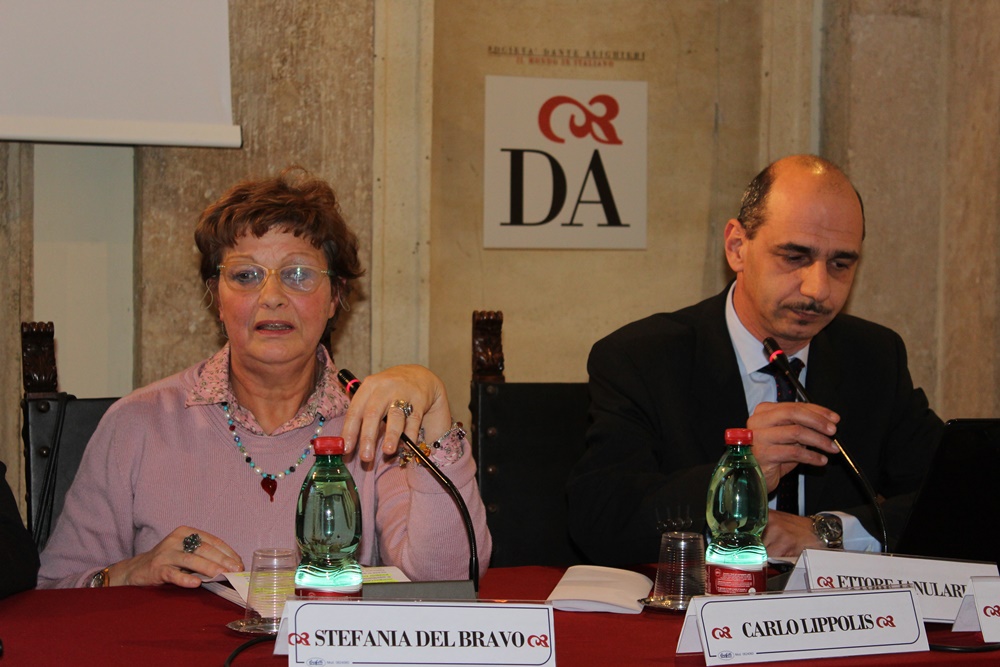 Stefania del Bravo e Carlo Lippolis