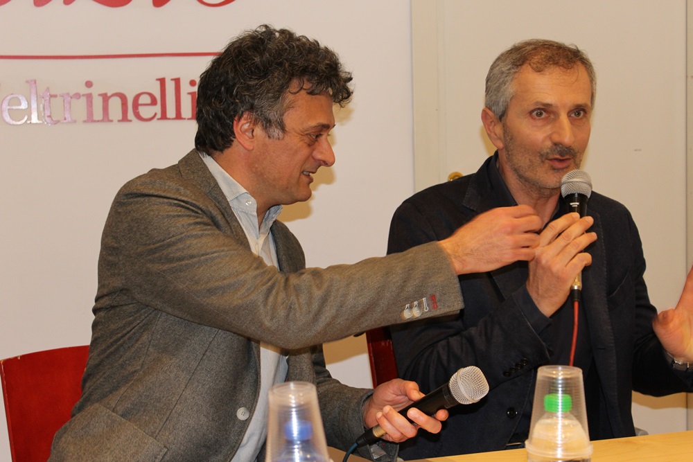 Francesco Colombo e Gianrico Carofiglio