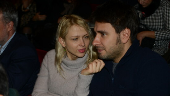Alessandro Di Battista con l'ex fidanzata Ana
