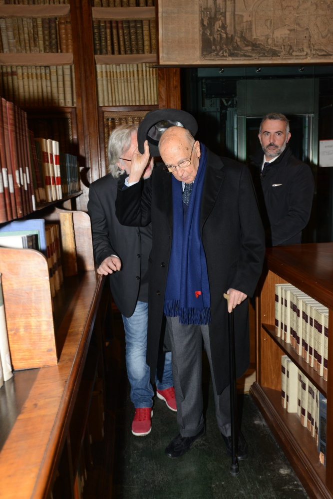 Antonio Nocera e Giorgio Napolitano