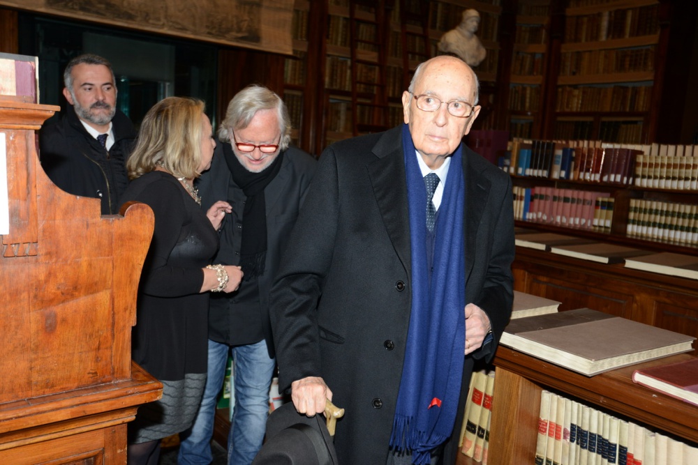 Antonio Nocera e Giorgio Napolitano