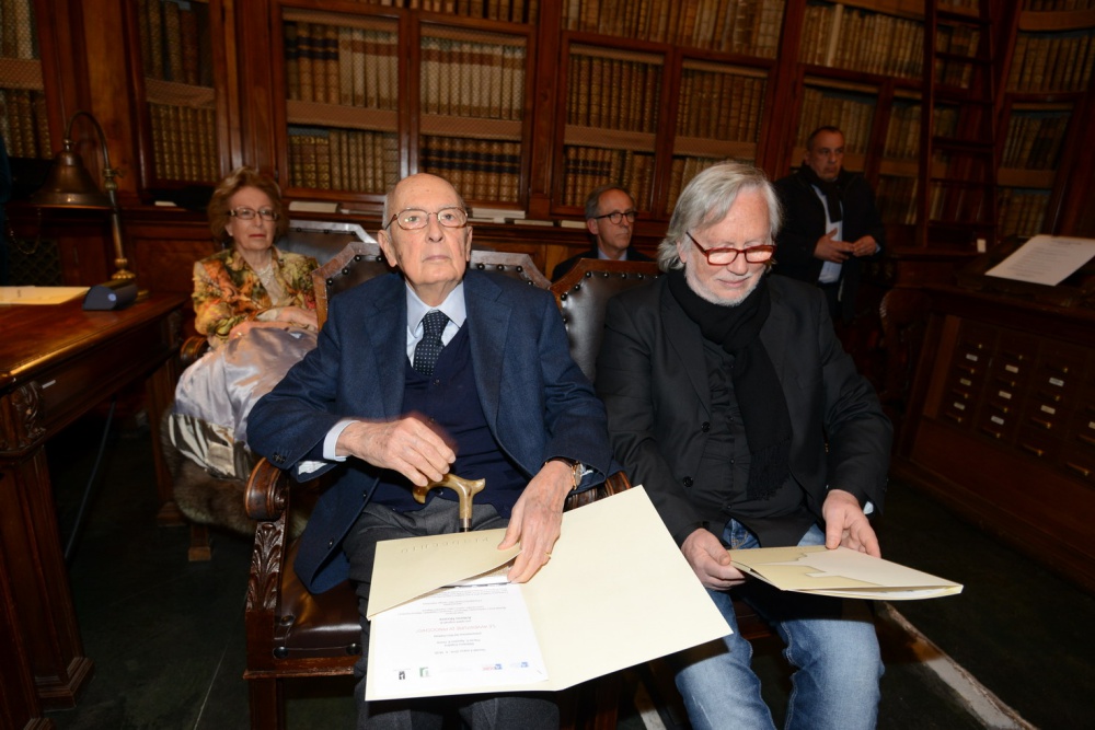 Giorgio Napolitano e Antonio Nocera