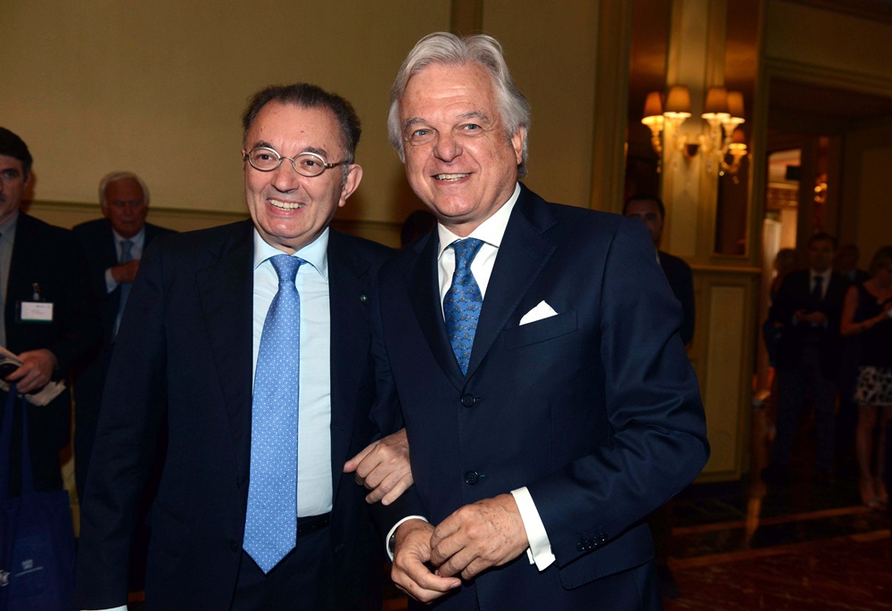 Giorgio Squinzi e Claudio Andrea Gemme