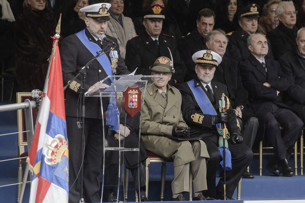 Cambio al vertice della Marina Militare 2013, Giuseppe De Giorgi, Luigi Abrate e Luigi Binelli Mantelli