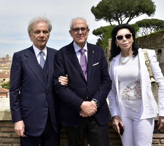Valter Mainetti, Francesco Paolo Tronca e Paola Mainetti (2016)