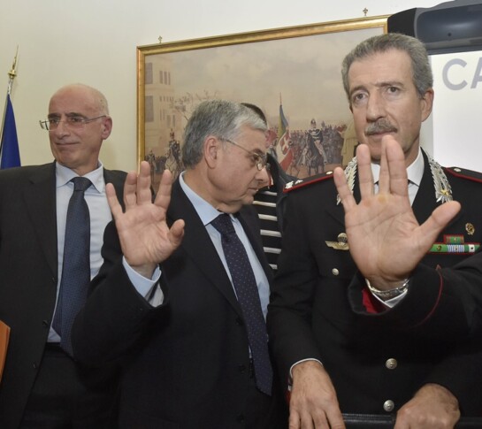 Michele Prestipino, Giuseppe Pignatore e Mario Parente