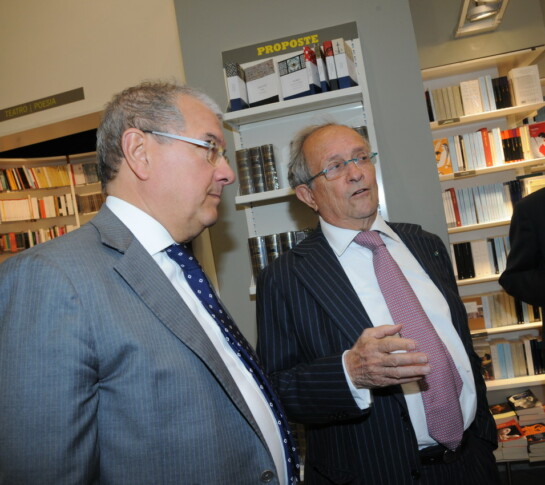 Massimo Mucchetti e Pierfrancesco Guarguaglini