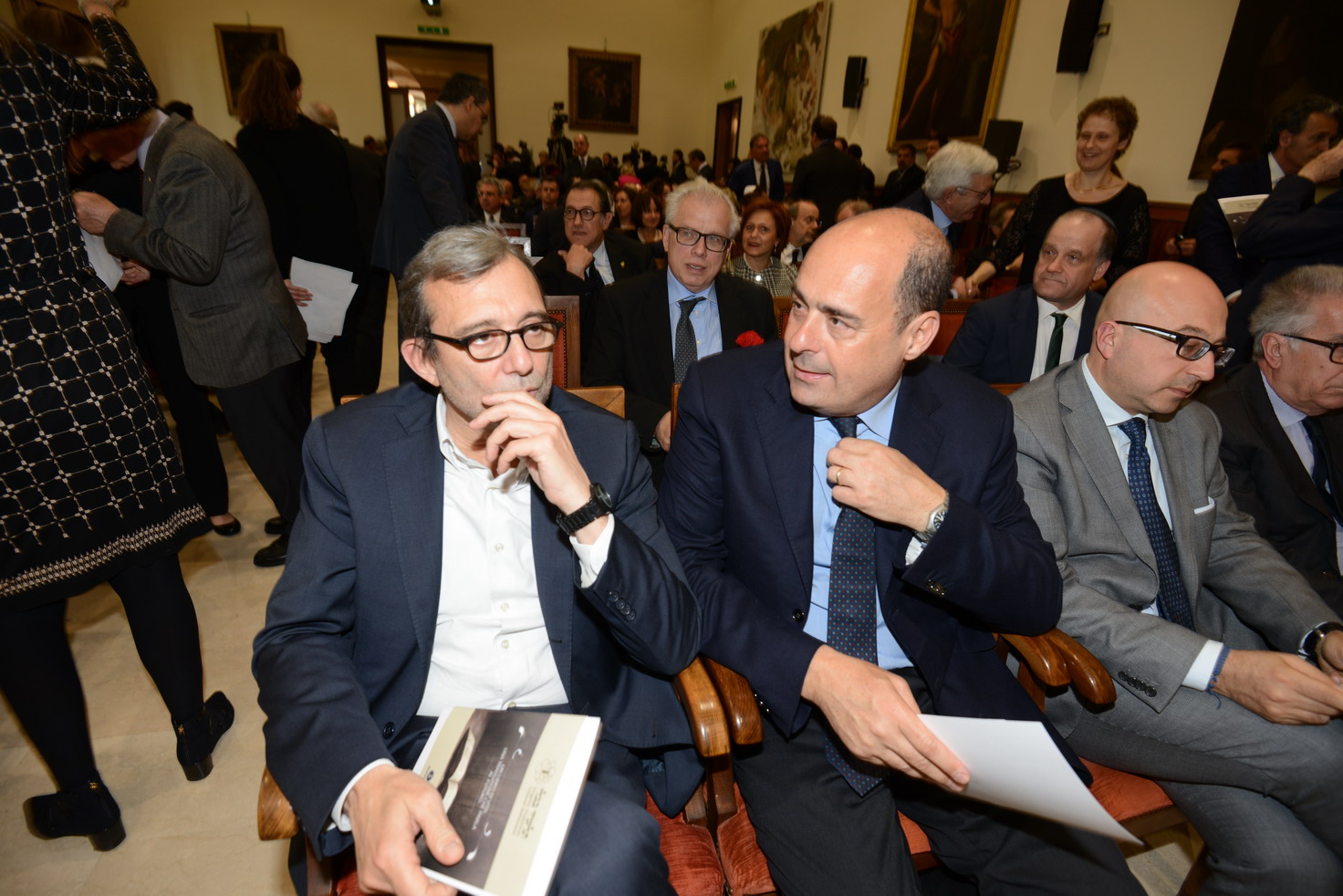 Roberto Giachetti e Nicola Zingaretti