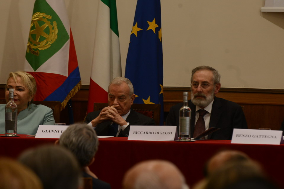 Gianni Letta e Riccardo Di Segni
