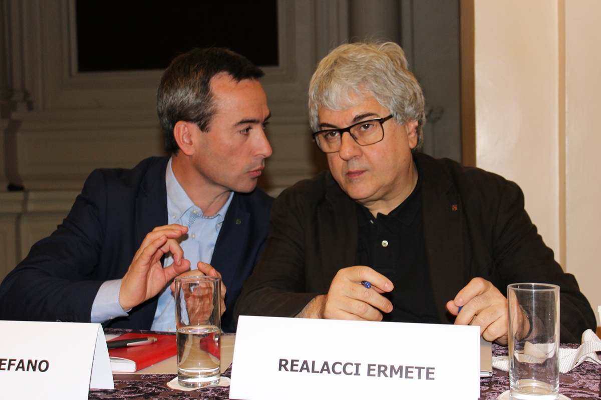 Stefano Ciafani ed Ermete Realacci