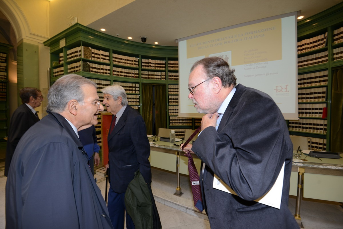 Fabrizio Cicchitto, Massimo Teodori e Claudio Petruccioli