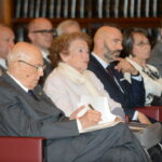 Giorgio Napolitano, Clio Napolitano, Giulio Napolitano e Marina Sereni
