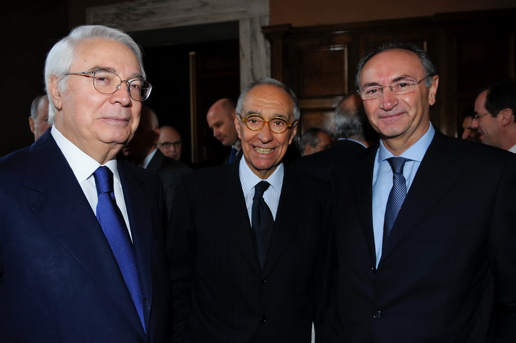 Cesare Geronzi, Franco Carraro e Federico Ghizzoni