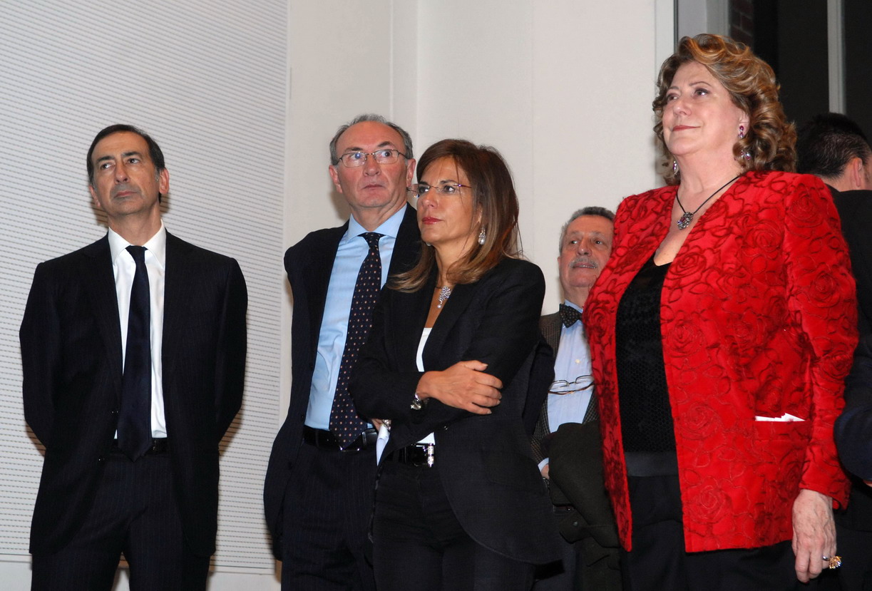 Giuseppe Sala, Federico Ghizzoni, Emma Marcegaglia e Diana Bracca
