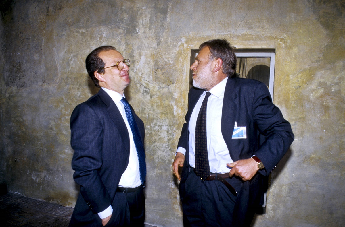 Luigi Bisignani e Francesco Greco
