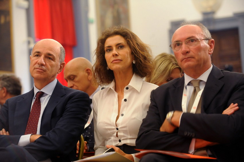 Corrado Passera, Luisa Todini e Federico Ghizzoni