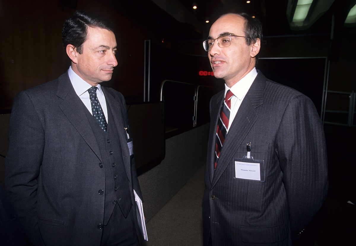 Mario Draghi e Alessandro Penati