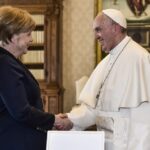 Papa Francesco e Angela Merkel