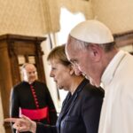Papa Francesco e Angela Merkel