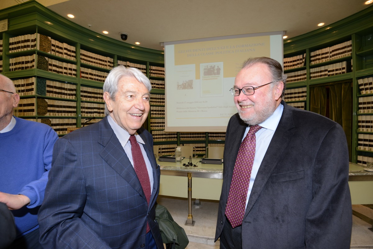 Massimo Teodori e Claudio Petruccioli
