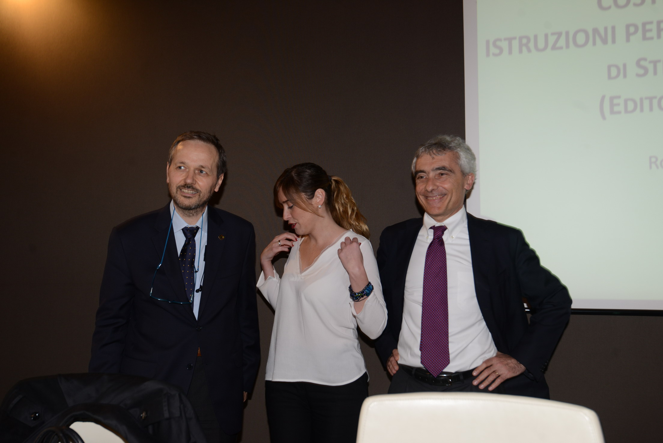 Stefano Quintarelli, Maria Elena Boschi e Tito Boeri