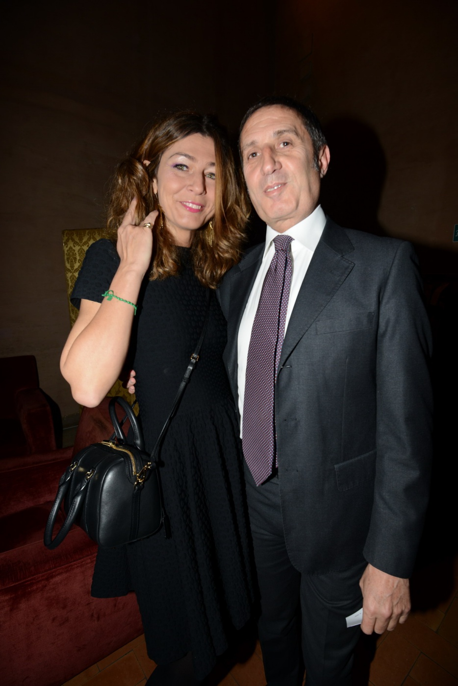 Gian Marco Chiocci e moglie