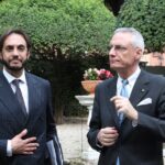 Marco Prencipe e ambasciatore Daniele Mancini