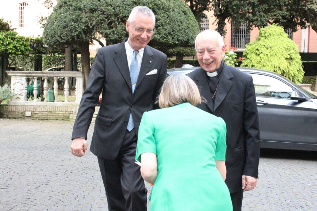 Daniele Mancini, Francesco Coccopalmerio e signora Mancini