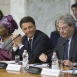 Nkosazana Dlamini-Zuma, Matteo Renzi e Paolo Gentiloni