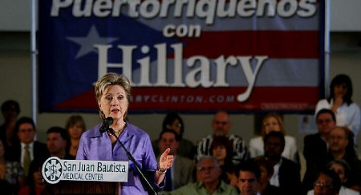 Ecco come Hillary vince largo a Porto Rico e vede la nomination