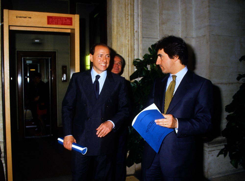 Silvio Berlusconi e Urbano Cairo