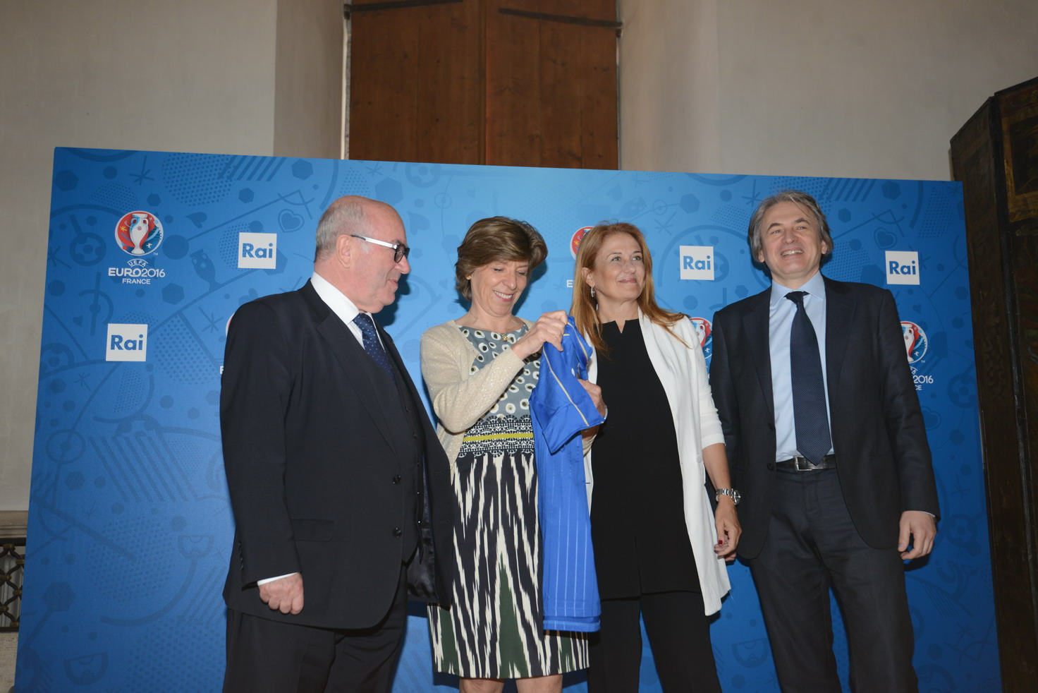 Carlo Tavecchio, Catherine Colonna, Monica Maggioni, Antonio Campo Dall'Orto