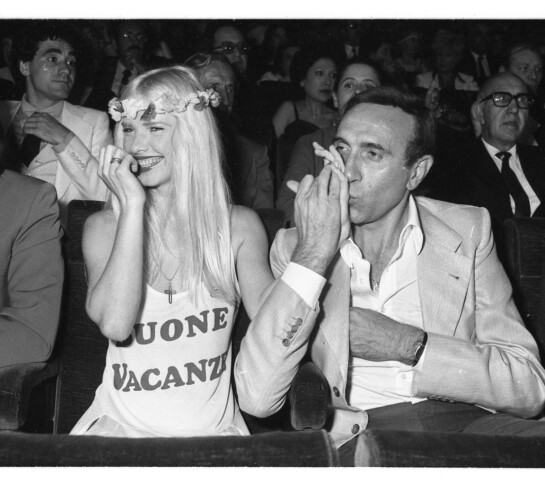 Baudo e Ilona Staller