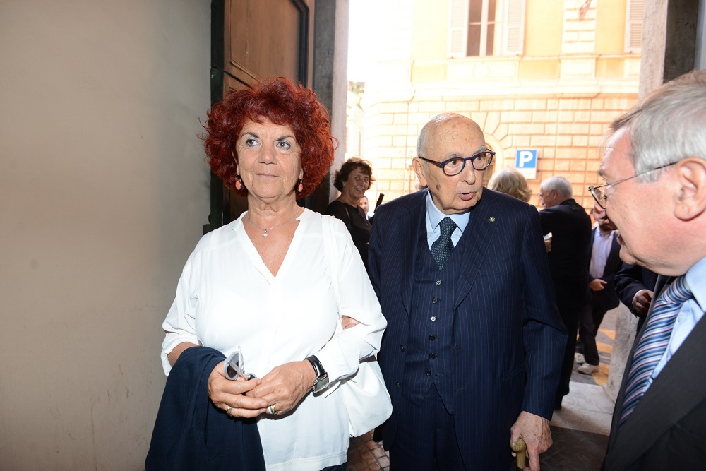 Valeria Fedeli e Giorgio Napolitano