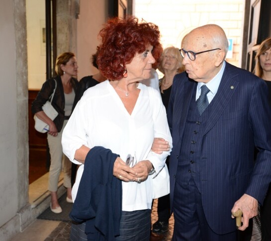 Valeria Fedeli e Giorgio Napolitano