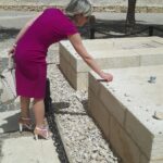 Stefania Giannini sulla tomba di David Ben Gurion