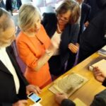 Stefania Gianni in visita alla biblioteca di ISraele a Gerusalemme