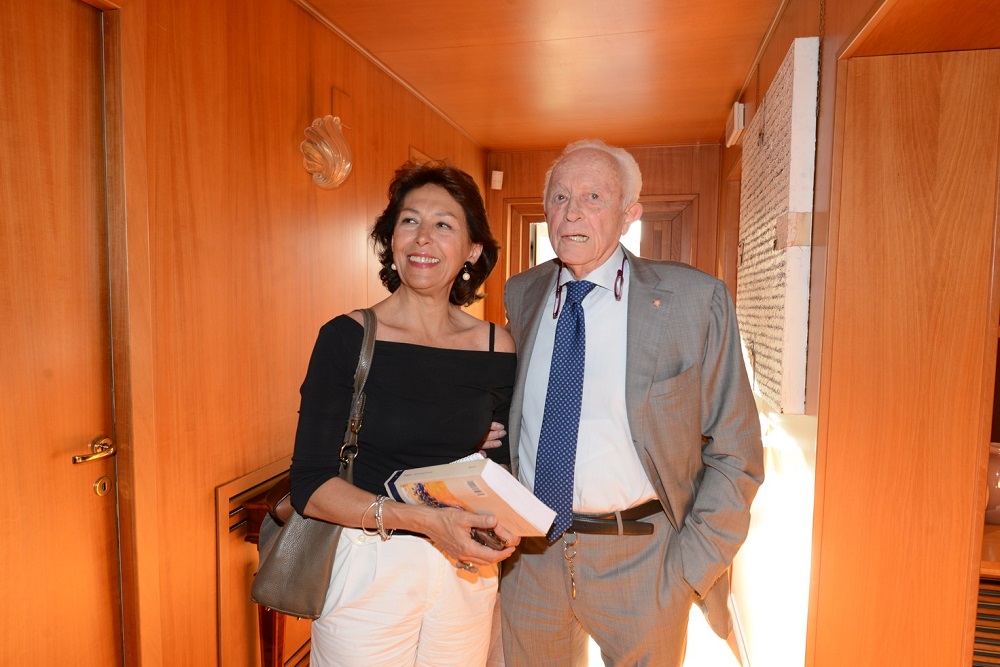 Luigi Ramponi e Carmen Lasorella
