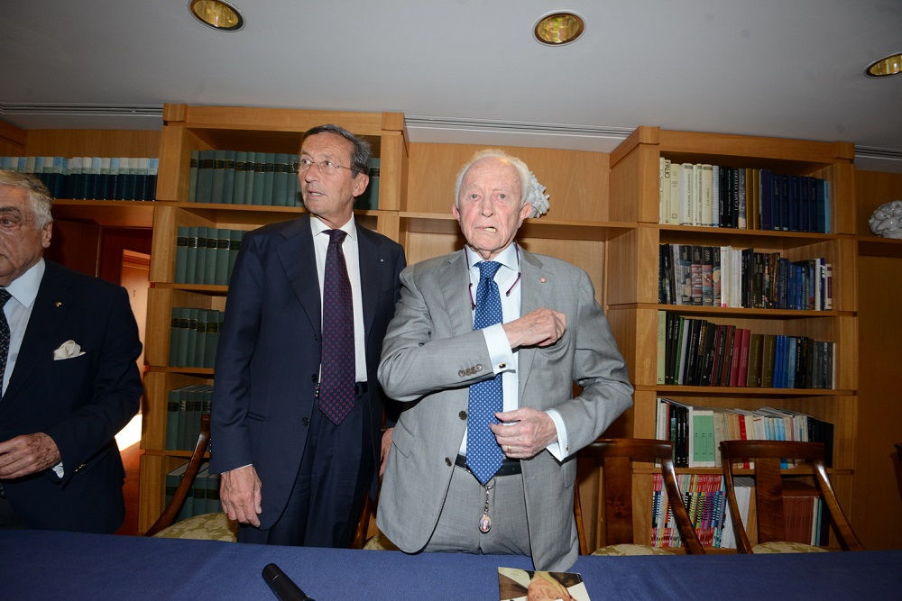 Gianfranco Fini e Luigi Ramponi