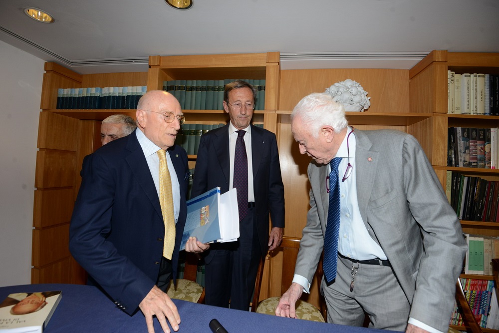Umberto Vattani, Gianfranco Fini e Luigi Ramponi