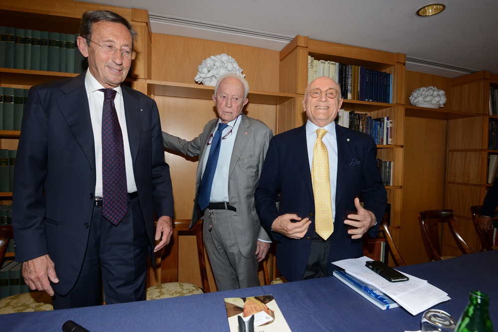 Gianfranco Fini, Luigi Ramponi e Umberto Vattani