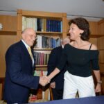 Umberto Vattani e Carmen Lasorella