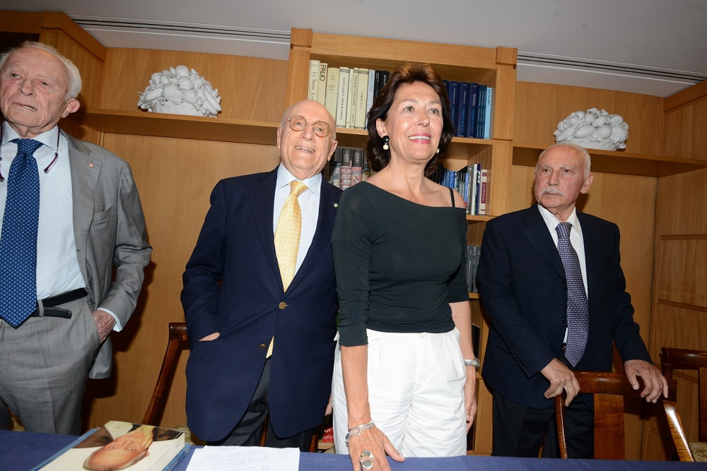 Umberto Vattani, Carmen Lasorella e Mario Maiolini