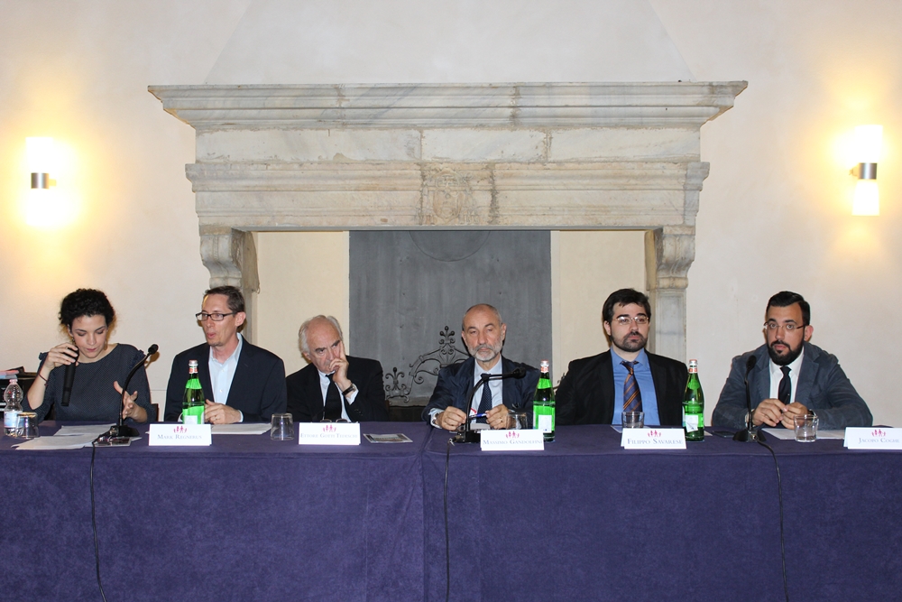 Mark Regnerus, Ettore Gotti Tedeschi, Massimo Gandolfini, Filippo Savarese e Jacopo Coghe