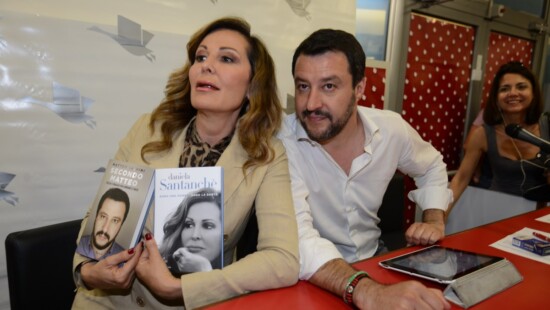 Daniela Santanchè e Matteo Salvini