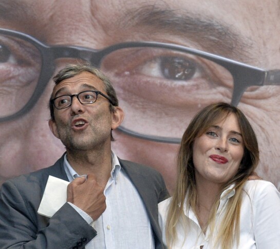 Roberto Giachetti e Maria Elena Boschi
