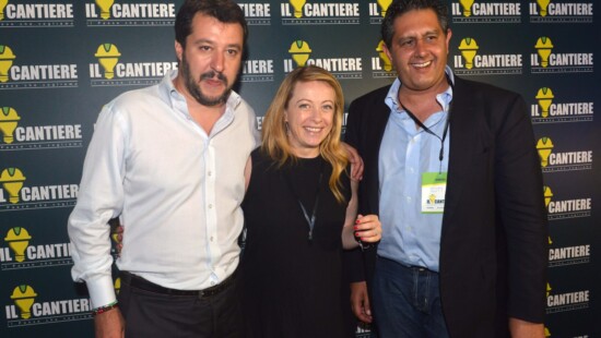 Matteo Salvini, Giorgia Meloni e Giovanni Toti