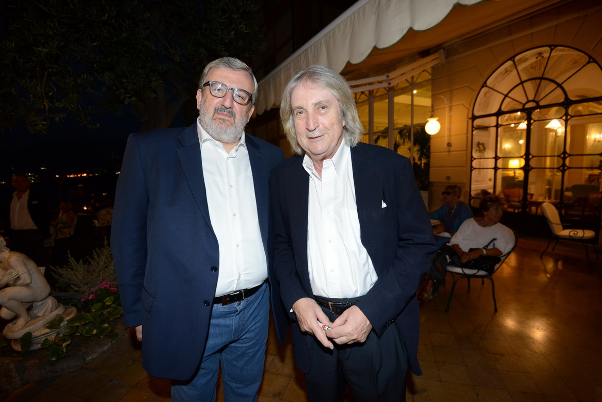 Michele Emiliano ed Enrico Vanzina